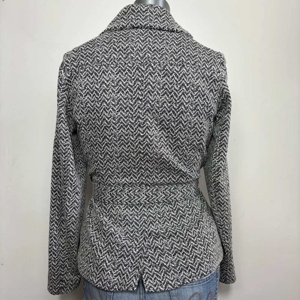 Susan Bristol button up collard belt jacket - Picture 6 of 6